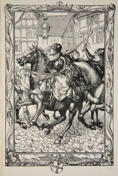 Rushed Upon the Astonished Throng, illustration from 